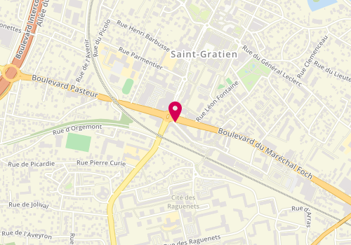 Plan de SAMER Mélissa, 3 Boulevard de la Gare, 95210 Saint-Gratien