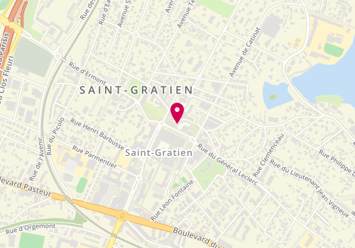 Plan de LAGET Pauline, 8 Bis Place Charles de Gaulle, 95210 Saint-Gratien