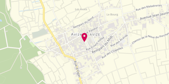 Plan de GUILLON Aurélie, 6 Place Léon Bourgeois, 51190 Avize