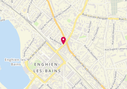 Plan de SFEDJ Noémie, 8 Rue du General de Gaulle, 95880 Enghien-les-Bains