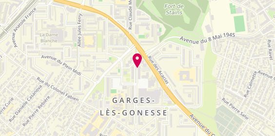 Plan de SOUSSAN Philippe, 9 Avenue de la Commune de Paris, 95140 Garges-lès-Gonesse
