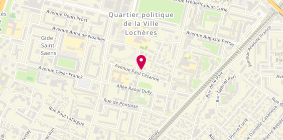 Plan de AMMAR Amine, 14 Avenue Paul Cezanne, 95200 Sarcelles