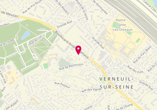 Plan de GRUNEWALD Laure, 51 Boulevard André Malraux, 78480 Verneuil-sur-Seine