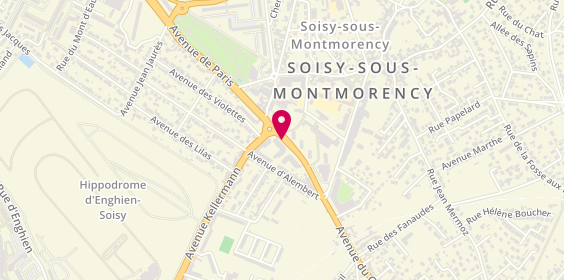 Plan de BEN Moussa Amel, 17 Bis Avenue de Paris, 95230 Soisy-sous-Montmorency