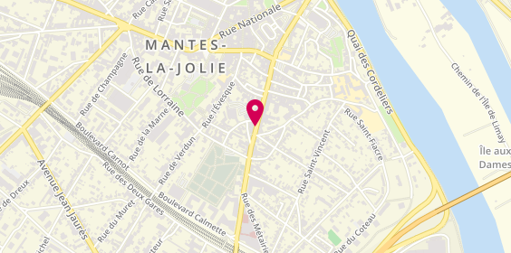 Plan de STUCCHI Donato, 64 Rue Porte Aux Saints, 78200 Mantes-la-Jolie