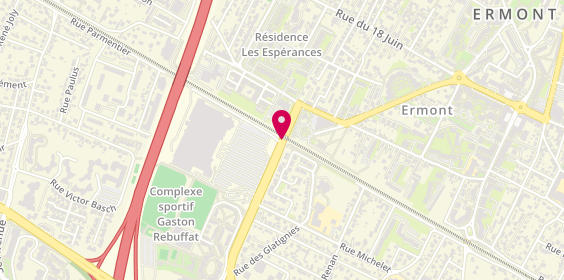 Plan de KOL DE ALMEIDA Gonçalo, Avenue du President G Pompidou, 95120 Ermont
