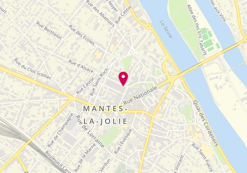 Plan de CHEKROUN Maty, 3 Bis Rue d'Alsace, 78200 Mantes-la-Jolie