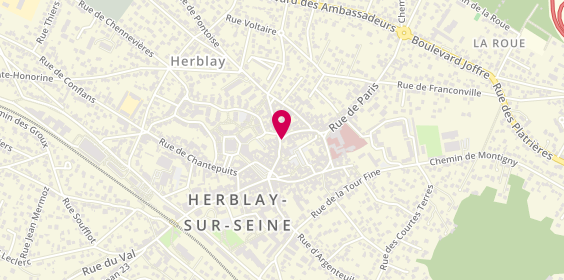 Plan de HOUTIN Virginie, 26 Rue de Paris, 95220 Herblay-sur-Seine
