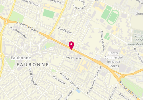 Plan de ROUFE Alexandra, 40 Avenue de Paris, 95600 Eaubonne