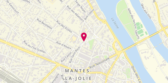 Plan de VESSE Marc Henry, 4 Rue Saint Roch, 78200 Mantes-la-Jolie