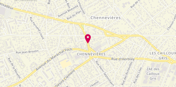Plan de TIMERY Léa, 4 Rue de l'Ambassadeur, 78700 Conflans-Sainte-Honorine