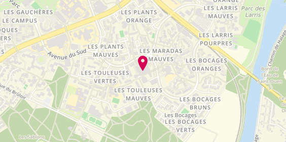 Plan de CHOUDHARY Shaila, 8 Place des Touleuses, 95000 Cergy