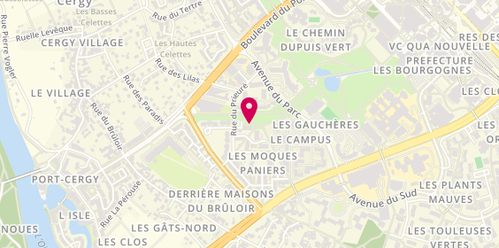 Plan de KHAROUF Samir, 5 Rue des Tuileries, 95000 Cergy