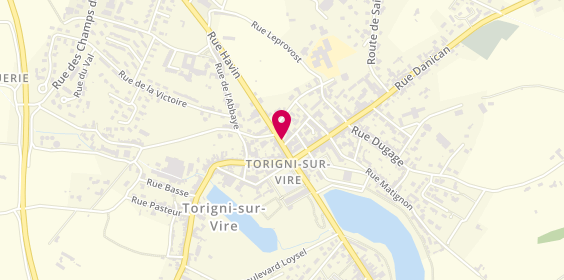 Plan de FLOCHEL Isabelle, 8 Rue Havin, 50160 Torigny-les-Villes