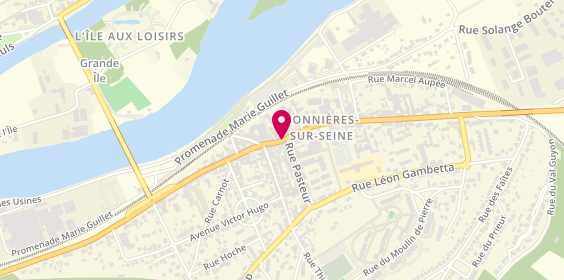 Plan de NECSULESCU Marina, 38 Rue Georges Herrewyn, 78270 Bonnières-sur-Seine