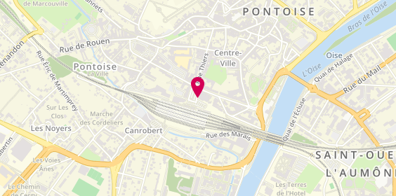 Plan de SCANNAGATTI Sylvain, 5 Place du Général de Gaulle, 95300 Pontoise