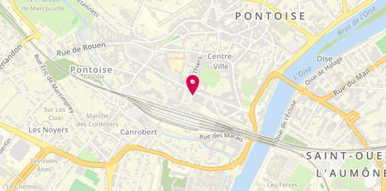 Plan de SOLSONA Roger, 1 Place du General de Gaulle, 95300 Pontoise