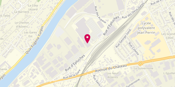 Plan de ACHOUR BELAICHE Tiffany, 23 Rue d'Epluches, 95310 Saint-Ouen-l'Aumône