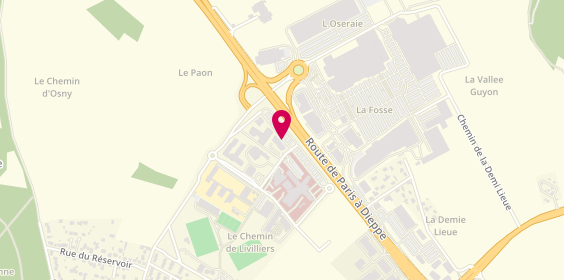 Plan de Maison Medicale de l'Oseraie, 7 Rue Xavier Bichat, 95520 Osny