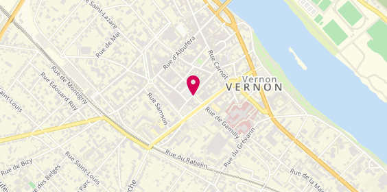 Plan de BRAKHA Véronique, 14 Place de l'Ancienne Halle, 27200 Vernon