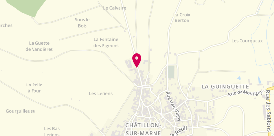 Plan de FAVIN Nicolas, 31 Bis Rue Fontaine Corbillon, 51700 Châtillon-sur-Marne
