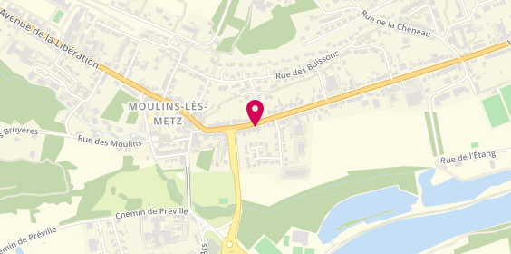 Plan de BOYE Christophe, 4 Rue de Metz, 57160 Moulins-lès-Metz