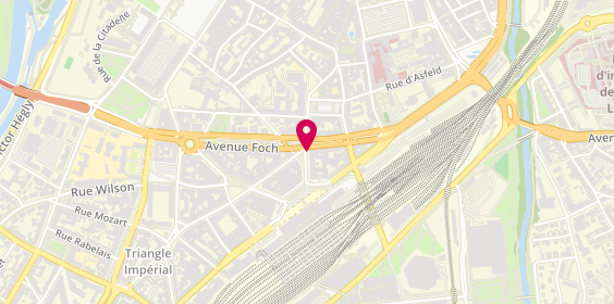 Plan de HAFIDI KARBOUBI Aicha, 4 Bis Rue Francois de Curel, 57000 Metz