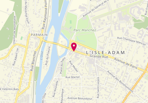 Plan de MIMOUN Lucie, 6 Grande Rue, 95290 L'Isle-Adam
