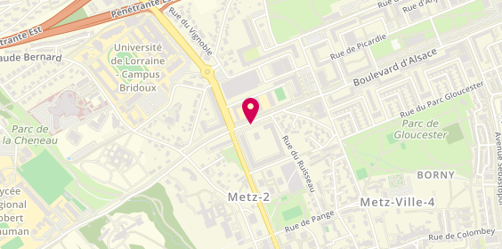 Plan de BAUER Cécile, 10 Boulevard de Provence, 57070 Metz