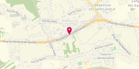 Plan de HARTER Jean, 35 A Rue du Général de Gaulle, 57740 Longeville-lès-Saint-Avold
