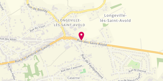 Plan de KAMMERER Benjamin, 2 Rue Saint Avold, 57740 Longeville-lès-Saint-Avold