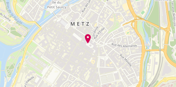 Plan de COUTY Michel, 18 Place du Forum, 57000 Metz