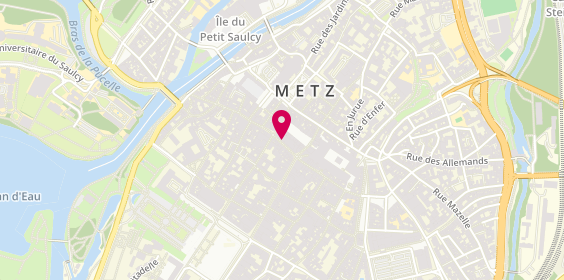 Plan de COSSAIS Dominique, 6 Rue du Petit Paris, 57000 Metz