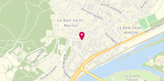 Plan de UNTEREINER Cécile, 24 Rue du Maréchal Foch, 57050 Le Ban-Saint-Martin