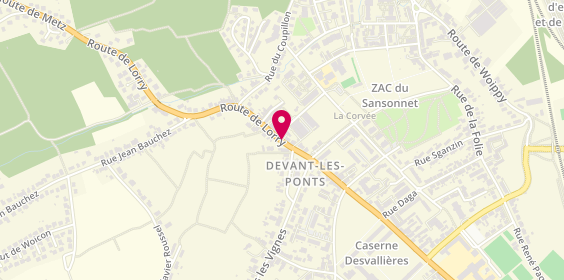 Plan de SAINT EVE Thierry, 133 Route de Lorry, 57050 Metz
