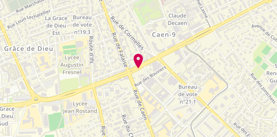 Plan de FROMONT COLSON Caroline, 10 Boulevard Raymond Poincaré, 14000 Caen