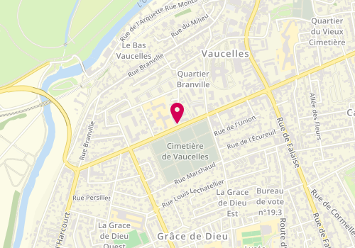 Plan de MOGAVERO Stéphanie, 68 Boulevard Marechal Lyautey, 14000 Caen