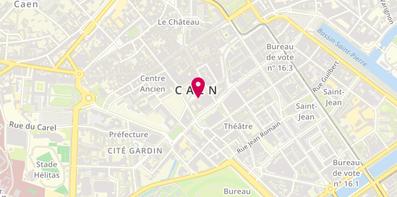 Plan de DECLOMESNIL Sandrine, 19 Place de la République, 14000 Caen