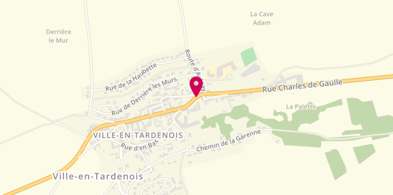 Plan de AUFRAY Nicolas, 15 Ter Rue Charles de Gaulle, 51170 Ville-en-Tardenois
