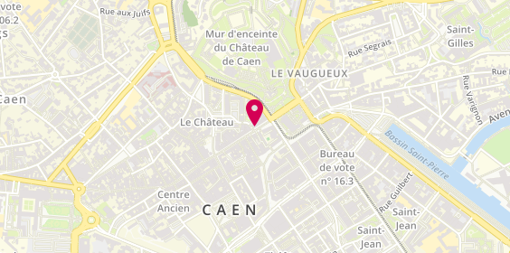 Plan de CAMUS Jean Baptiste, 20 Rue Saint Pierre, 14000 Caen