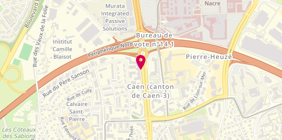 Plan de LE TARNEC Hervé, Avenue Cote de Nacre, 14033 Caen