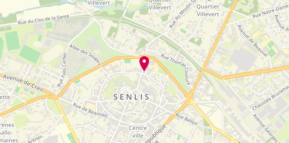 Plan de VERNET Michel, 1 Rue Mauconseil, 60300 Senlis