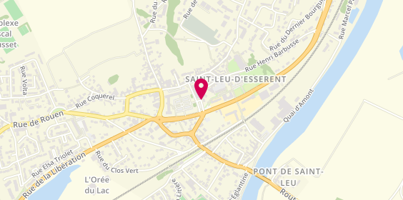 Plan de BERTRAND Marc, 16 Rue Jean Moulin, 60340 Saint-Leu-d'Esserent