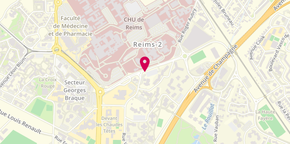 Plan de CLÉMENT Thomas, Rue du General Koenig, 51092 Reims