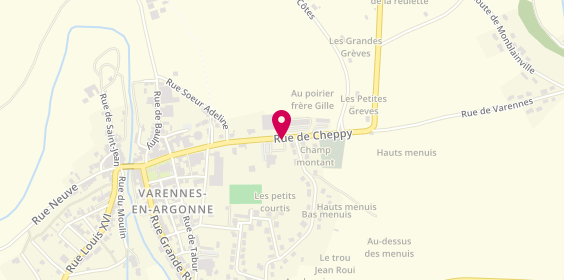 Plan de DEHEZ Emmanuel, 20 Rue de Cheppy, 55270 Varennes-en-Argonne