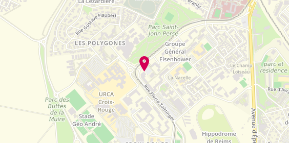 Plan de TRUONG Truc Ly, 56 Rue Pierre Taittinger, 51100 Reims