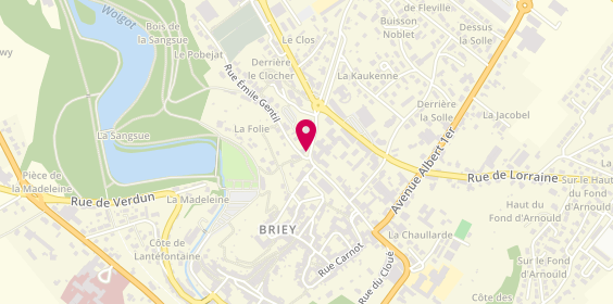Plan de HACHELAF Nordine, 1 Avenue Albert de Briey, 54150 Val-de-Briey