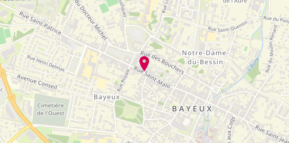 Plan de DE SOUSA Joào, 66 Rue Saint Malo, 14400 Bayeux