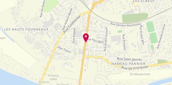 Plan de BONDARI Paul, 24 Rue de la Republique, 76410 Saint-Aubin-lès-Elbeuf