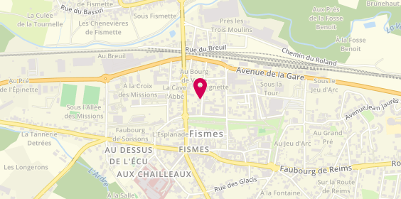 Plan de CICHOSTEPSKI Philippe, 5 Rue Brûlé Barbey, 51170 Fismes